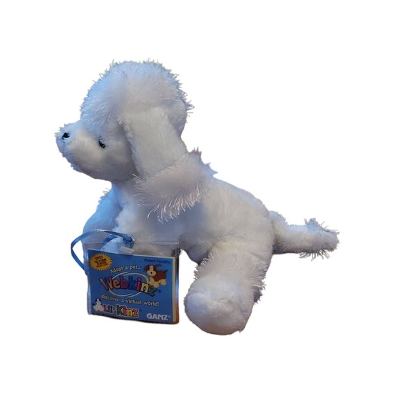 Webkinz Lil'Kinz White Poodle With Tag - Picture 2 of 6